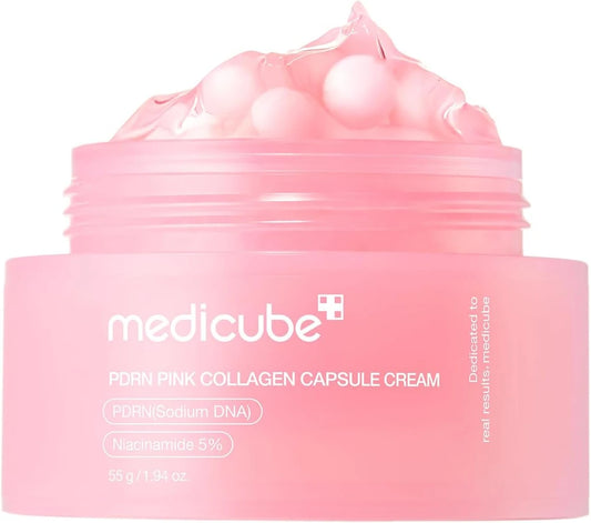 Crema Facial PDRN Colágeno Rosa